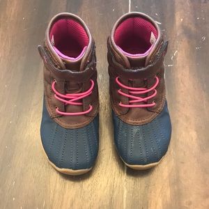 Stride rite duck boots Surprize toddler 8